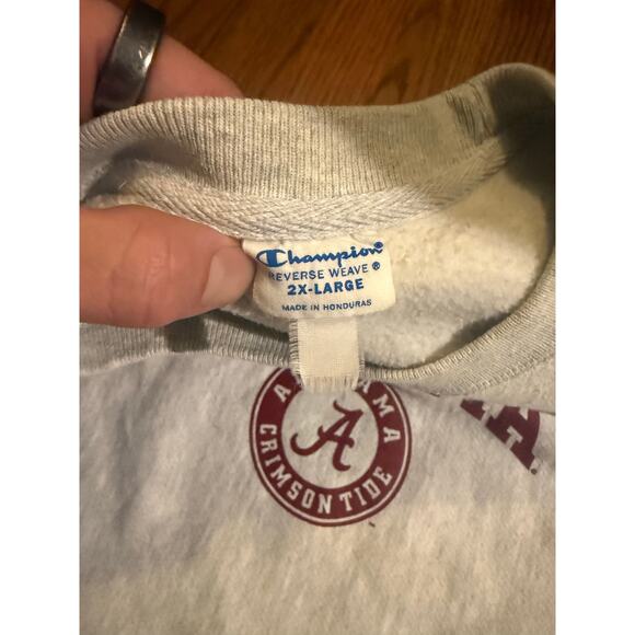 True vintage 90s Champion Alabama Crewneck - Picture 3 of 5